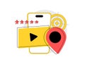 Hyperlocal video marketing boosting engagement through location-based ads, personalized content and targeted promotions