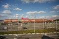 Hypermarket Auchan on the ruble