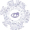 hyperopia vector icon. hyperopia editable stroke. hyperopia linear symbol for use on web and mobile apps, logo, print media. Thin