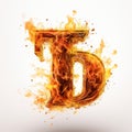 Hyperrealistic Flames: Exploring Texture With The Letter D