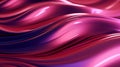 Hyperrealistic Purple And Pink Shiny Wavy Liquid Wallpaper Royalty Free Stock Photo