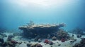 Hyperrealistic Rendering Of Ocean Reef: A Stunning Photo By Akos Major