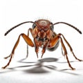 Hyperrealistic Wildlife Portrait: Close-up Of Ant In Striking Facial Expression