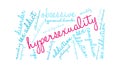 Hypersexuality Word Cloud