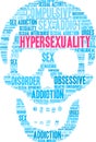 Hypersexuality Word Cloud