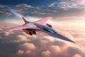 hypersonic aircraft concept with digital effects