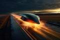 hypersonic transport concept taking off from runway