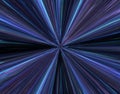 Hyperspace Motion blur through the universe, moving at the speed of light tunnel galaxy, hyper jump abstract color background