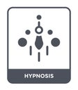 hypnosis icon in trendy design style. hypnosis icon isolated on white background. hypnosis vector icon simple and modern flat