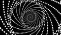 Hypnotic Fascinating Abstract video psychedelic spiral radial rays, twirl, twisted effect, vortex backgrounds. Hypnotic spiral