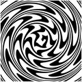 Hypnotic, geometric, repeated pattern vector background Royalty Free Stock Photo