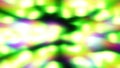 Hypnotic green prism gradient dreamy background
