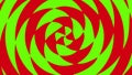 Hypnotist brainwashing rotating hypnotic spiral loop animation