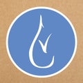 Hypoallergenic icon, sign of a drop with a tick