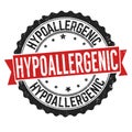 Hypoallergic sign or stamp
