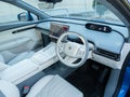 Hyptec HT EV SUV Interior Royalty Free Stock Photo