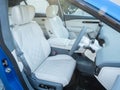 Hyptec HT EV SUV Interior Royalty Free Stock Photo