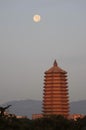 HYS0032:The Linglong Tower of Buddhist temple in Beijing