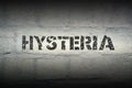 Hysteria WORD GR