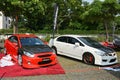 Hyundai accent at Bumper to Bumper car show in Quezon City