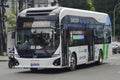 Hyundai Elec City Electric Bus Royalty Free Stock Photo