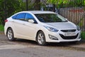 Hyundai i40 2.0 in Russia. Royalty Free Stock Photo
