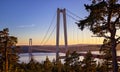 HÃÂ¶gakustenbron - Sweden - Sunset