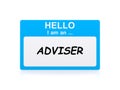 I am an adviser