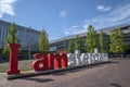 I Amsterdam Letters At The Bijlmerplein Square At Amsterdam The Netherlands 5-9-2022