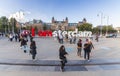 I Amsterdam sign with people Royalty Free Stock Photo