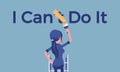 I Can Do It Motivational Poster