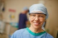 I care for your health as much as you do. Portrait of a confident surgeon standing in an operating room.