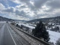 I25 colorado snow mountain