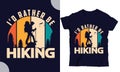 I\'d rather be hiking