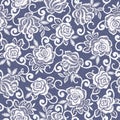 I made a seamless race pattern with the rose