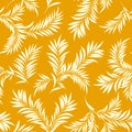 Tropical plant seamless pattern illustration I designed a tropical plant,