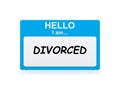 I am divorced tag