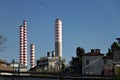 Turbigo, Milan, Lombardy, Italy. March 24, 2019. Turbigo power station, located along the Naviglio Grande