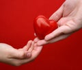 I give you my heart Royalty Free Stock Photo