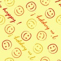 I am happy pattern