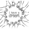 I have a dream Royalty Free Stock Photo