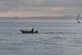 Sailing in the Puget Sound water 7 Royalty Free Stock Photo