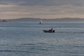 Sailing in the Puget Sound water 8 Royalty Free Stock Photo