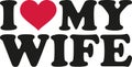 I heart my wife