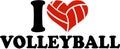 I Heart Volleyball