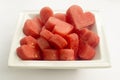 I Heart Watermelon Royalty Free Stock Photo