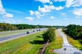 A beautiful highway in Florida Royalty Free Stock Photo