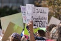 I just want to survive High School LITERALLY sign People`s Rally Against Violence