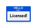 I am licensed Royalty Free Stock Photo