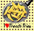 I like french fries banner